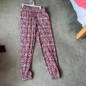 Women’s patterned joggers